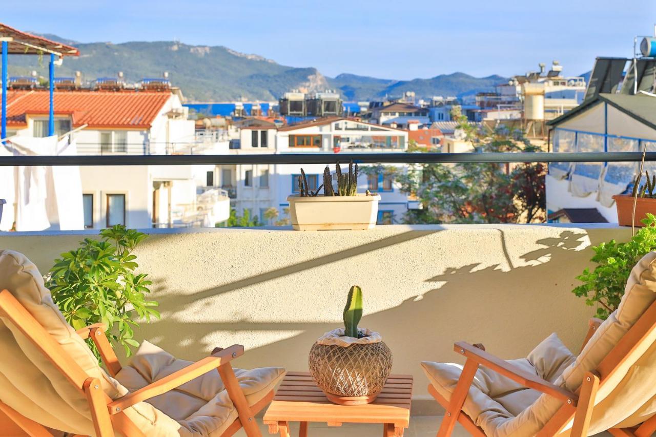 Bahar Pansiyon Kaş Esterno foto